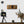 Load image into Gallery viewer, Dog Coat Hook (Three) - Beige & Black-Dog Lead Hook-Rustic Fox LTD-Dark Oak-Two Beige & One Black-Rustic Fox LTD