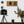 Load image into Gallery viewer, Dog Coat Hook (Two) - Black & Beige-Dog Lead Hook-Rustic Fox LTD-Medium Brown-Rustic Fox LTD