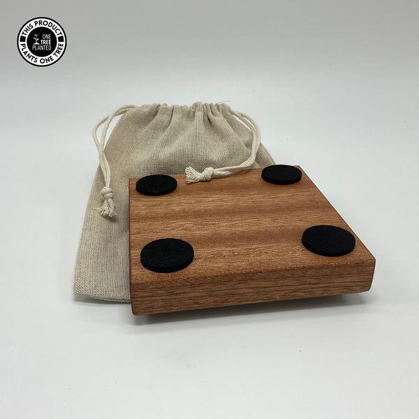 Dad's Coaster - Sapele-Coaster-Rustic Fox LTD-Rustic Fox LTD