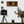 Load image into Gallery viewer, Dog Coat Hook (Two) - Black &amp; Beige-Dog Lead Hook-Rustic Fox LTD-Dark Oak-Rustic Fox LTD
