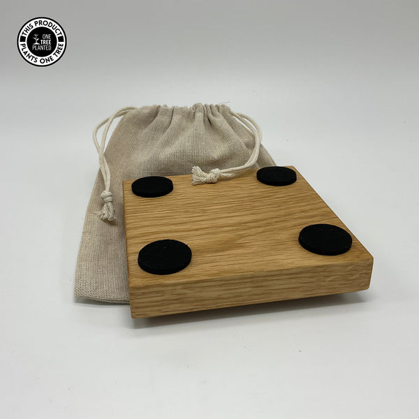 Grandad's Coaster - Oak-Coaster-Rustic Fox LTD-Rustic Fox LTD