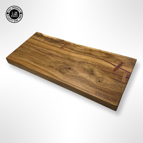 Solid Oak Chopping Board #5-Chopping Board-Rustic Fox LTD-Rustic Fox LTD