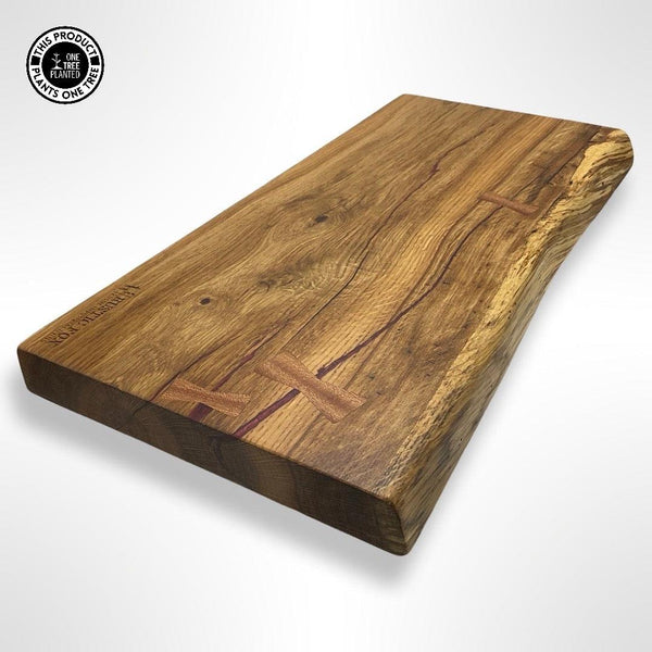 Solid Oak Chopping Board #5-Chopping Board-Rustic Fox LTD-Rustic Fox LTD