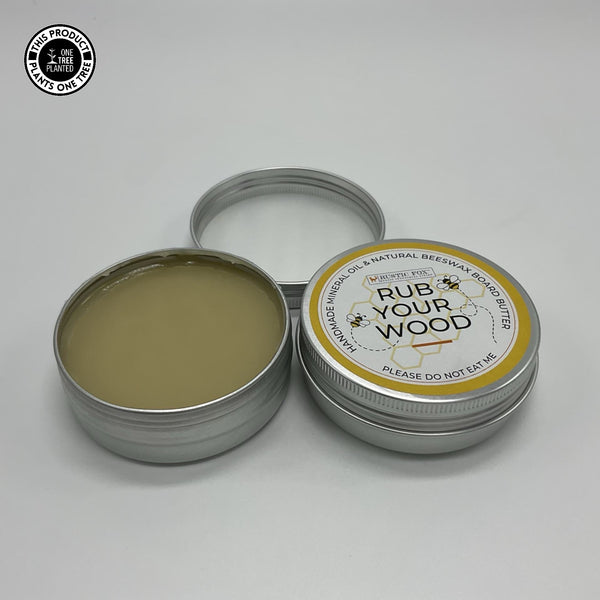 'Rub Your Wood' Chopping Board butter-Board Butter-Rustic Fox LTD-Rustic Fox LTD