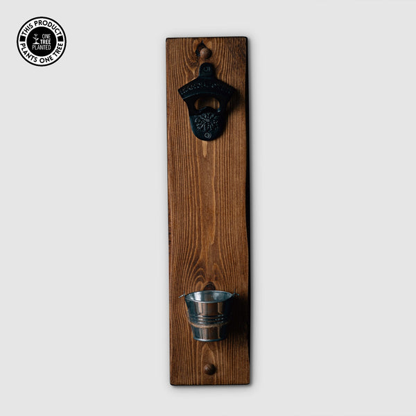 ‘Manchester Bee’ Bottle Opener - Black With Silver Bucket-Bottle Opener-Rustic Fox LTD-Rustic Fox LTD