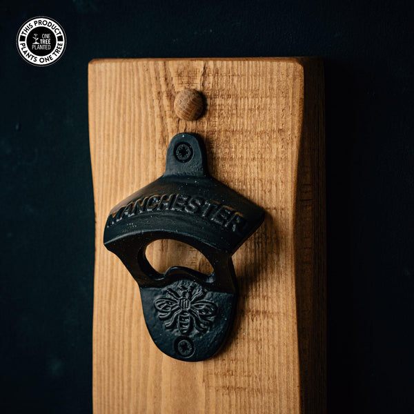 ‘Manchester Bee’ Small Bottle Opener - Black-Bottle Opener-Rustic Fox LTD-Rustic Fox LTD