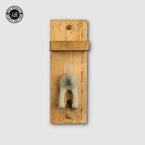 Single Dog Hook - Beige-Dog Lead Hook-Rustic Fox LTD-Rustic Fox LTD